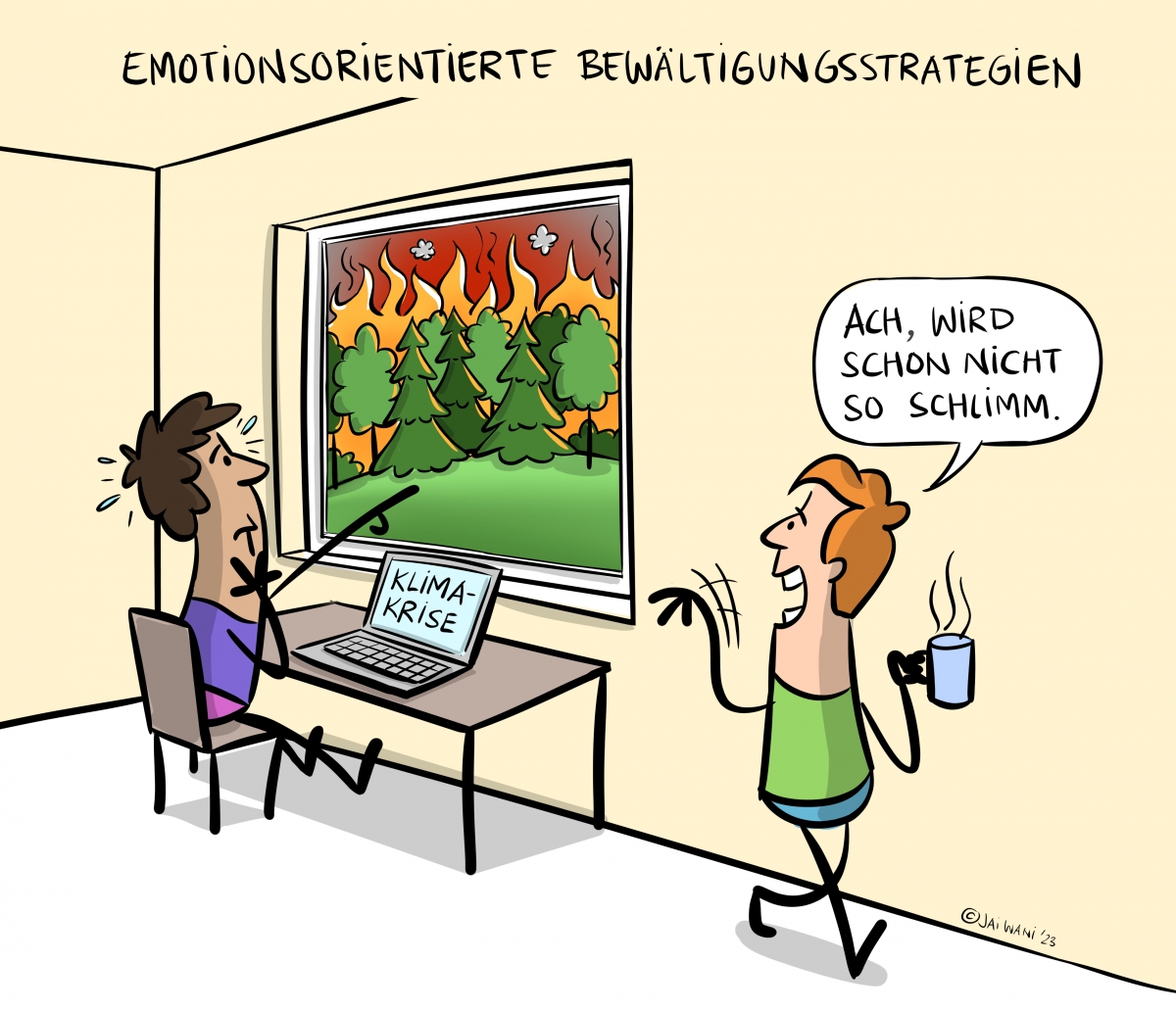 Bild 4a: Bewältigungsstrategien (emotionsorientiert)