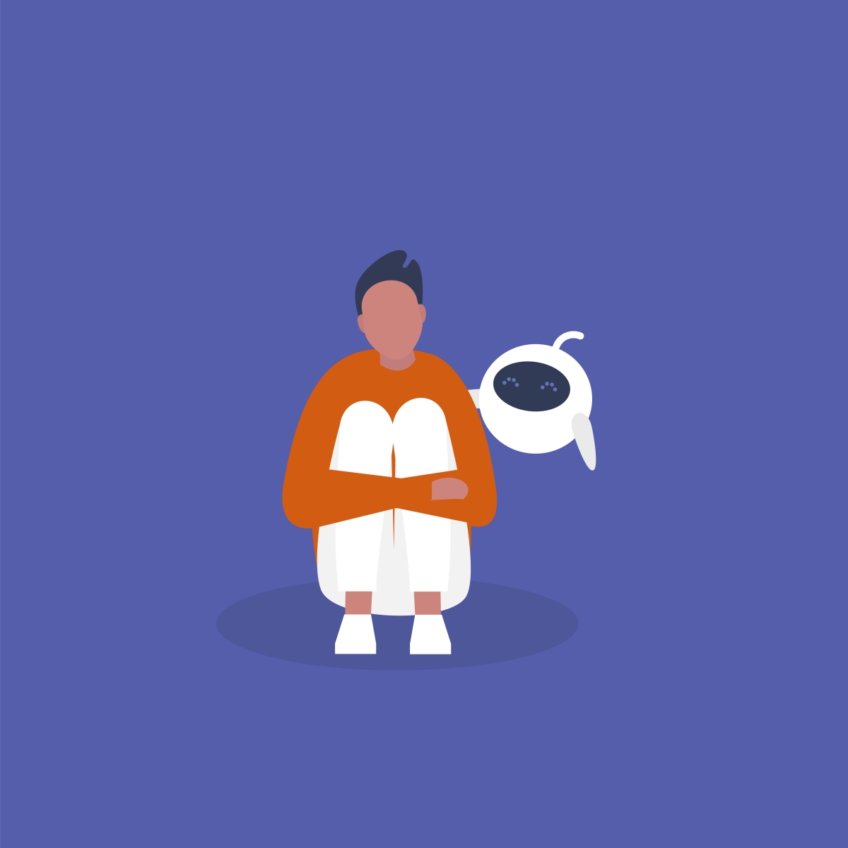 Bild 2: Roboter sind in der Lage, die Gefühle von Menschen zu erkennen. Könnten sie dann nicht auch therapeutisch unterstützen?