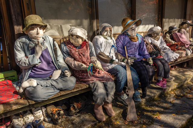 Bild 3: Kakashi gathering, Nagoro, Japan.